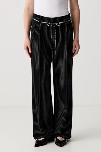 Karl Lagerfeld Jeans  pantaloni pentru femei cu vâscoză
