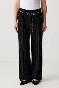 Karl Lagerfeld Jeans  pantaloni pentru femei cu vâscoză