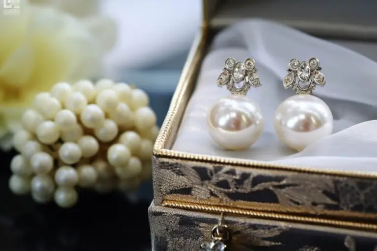 Cercei cu perle albe: eleganță și refined refined