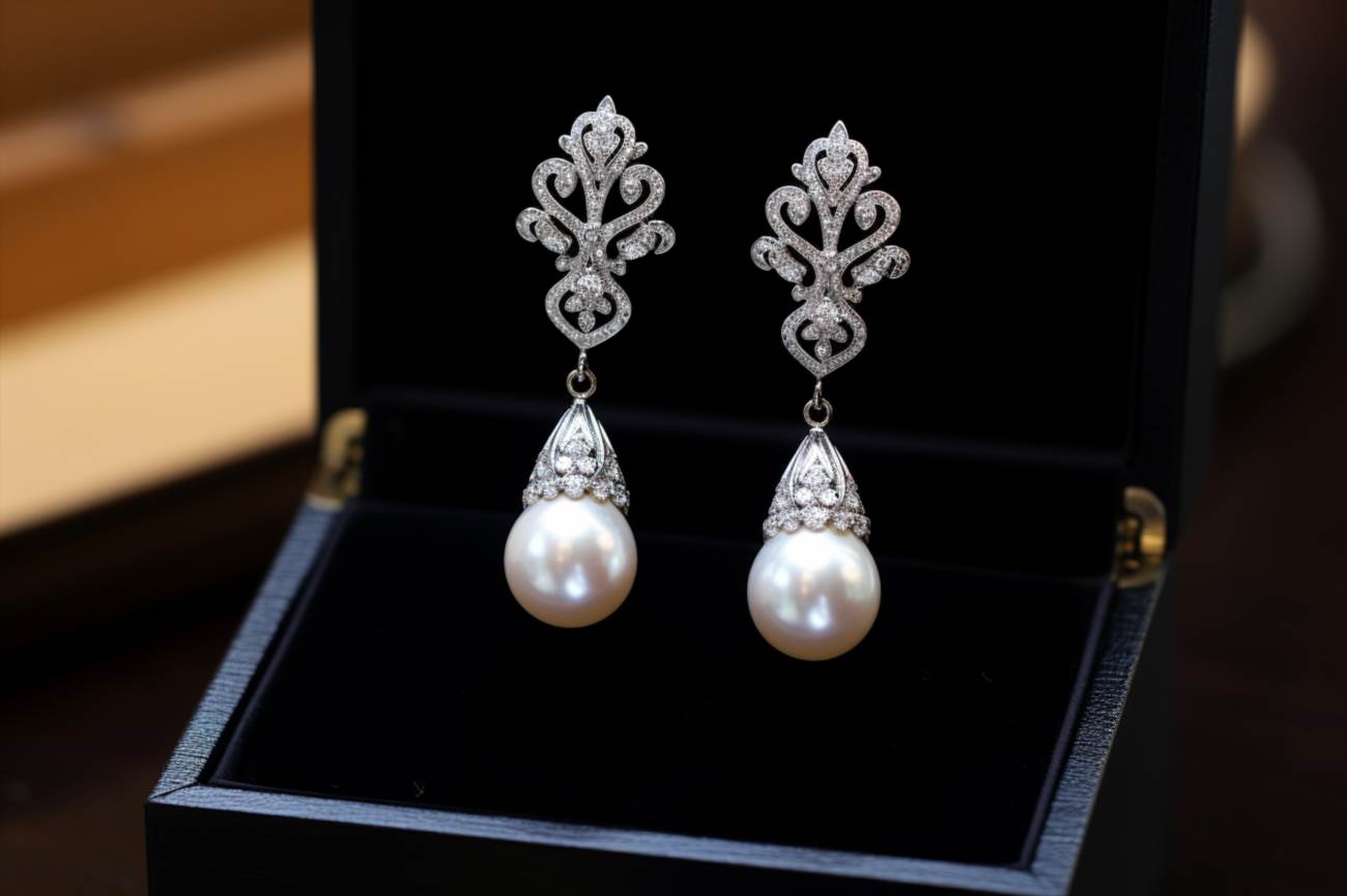 Cercei cu perle lungi: eleganță și refined glamour